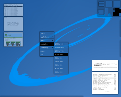Blue theme Blue theme