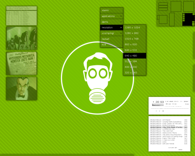 Green theme Green theme