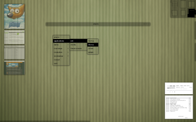 Green stripes theme Green stripes theme