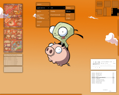 Orange theme Orange theme